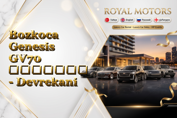Bozkoca Genesis GV70 გაყიდვა - Devrekani