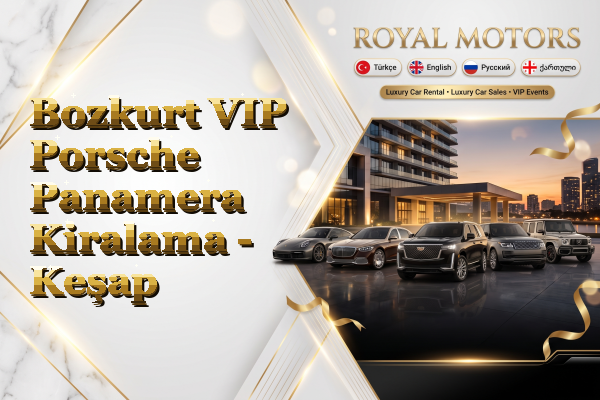 Bozkurt VIP Porsche Panamera Kiralama - Keşap