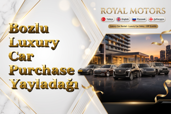Bozlu Luxury Car Purchase - Yayladağı