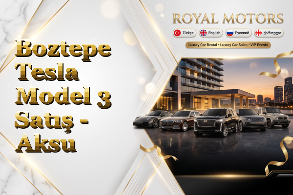 Boztepe Tesla Model 3 Satış - Aksu