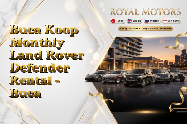 Buca Koop Monthly Land Rover Defender Rental - Buca