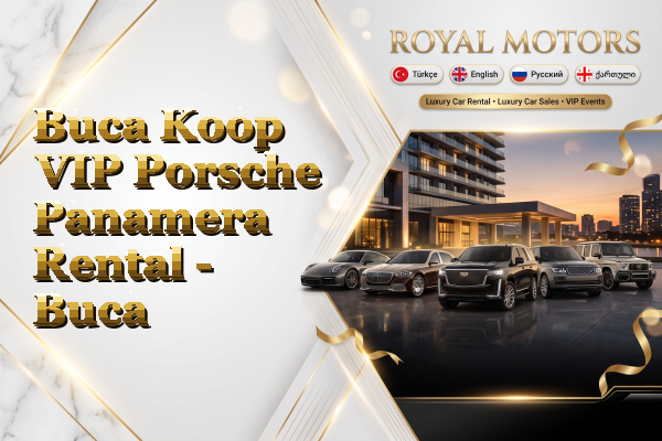 Buca Koop VIP Porsche Panamera Rental - Buca