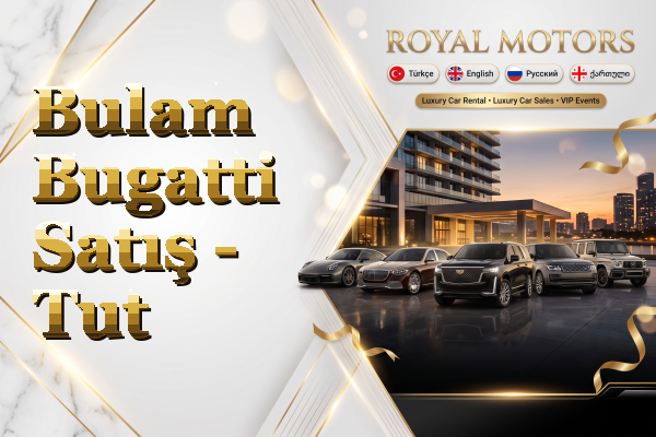 Bulam Bugatti Satış - Tut