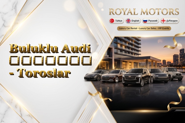 Buluklu Audi გაყიდვა - Toroslar