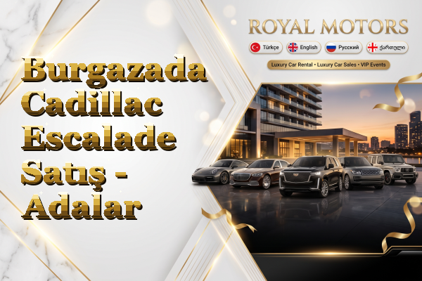 Burgazada Cadillac Escalade Satış - Adalar