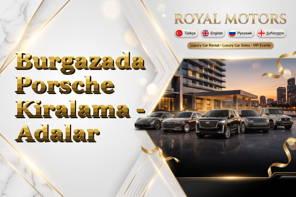 Burgazada Porsche Kiralama - Adalar