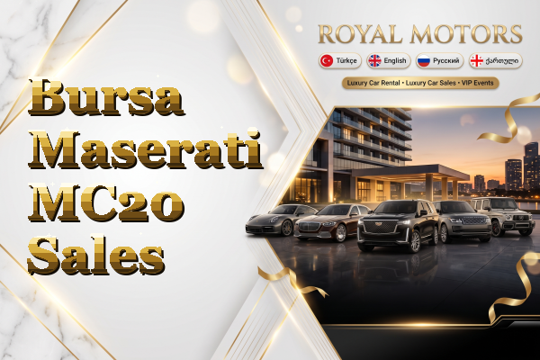 Bursa Maserati MC20 Sales