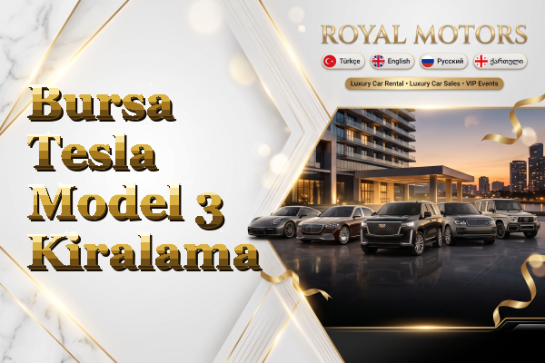 Bursa Tesla Model 3 Kiralama