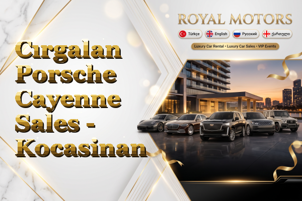 Cırgalan Porsche Cayenne Sales - Kocasinan