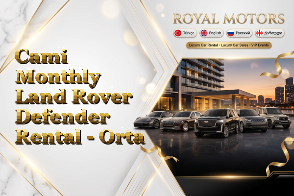 Cami Monthly Land Rover Defender Rental - Orta