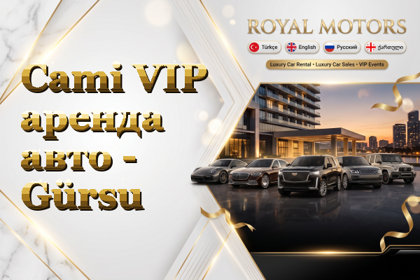 Cami VIP аренда авто - Gürsu