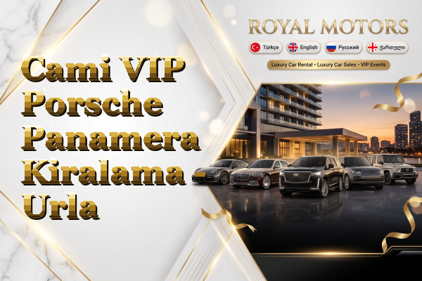 Cami VIP Porsche Panamera Kiralama - Urla