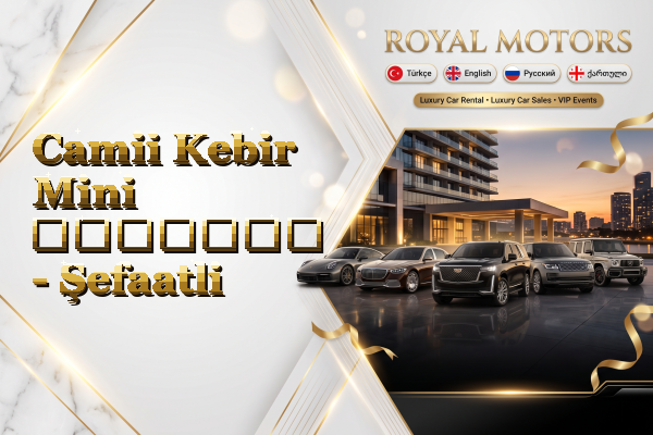 Camii Kebir Mini გაყიდვა - Şefaatli