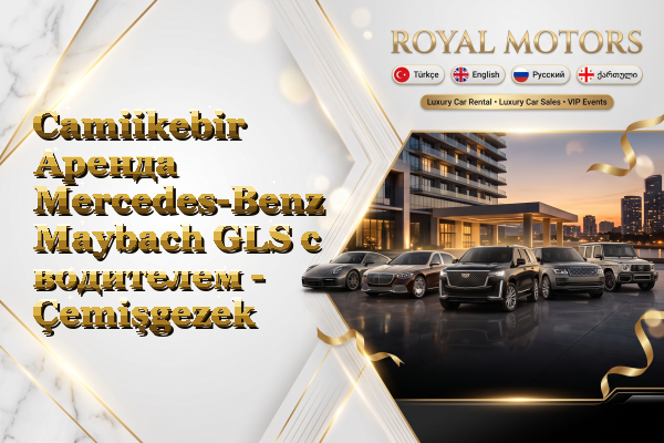 Camiikebir Аренда Mercedes-Benz Maybach GLS с водителем - Çemişgezek