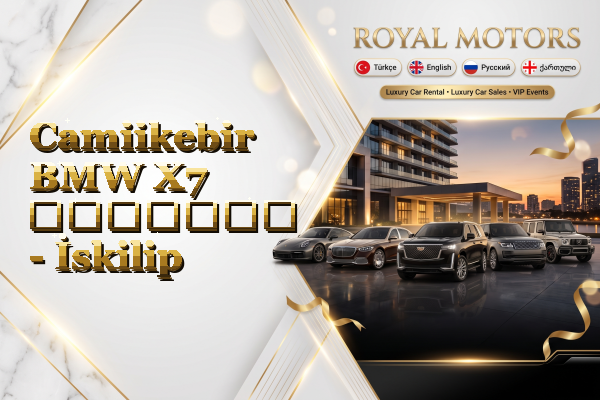 Camiikebir BMW X7 გაყიდვა - İskilip