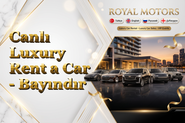 Canlı Luxury Rent a Car - Bayındır