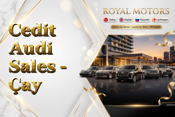 Cedit Audi Sales - Çay