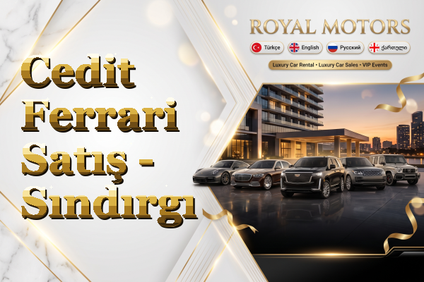 Cedit Ferrari Satış - Sındırgı