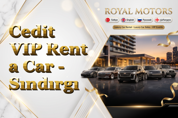 Cedit VIP Rent a Car - Sındırgı