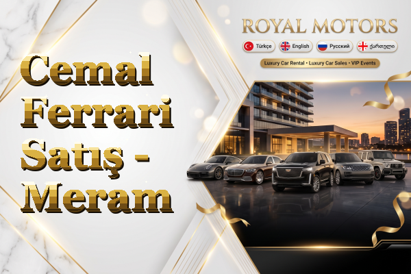 Cemal Ferrari Satış - Meram