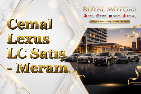 Cemal Lexus LC Satış - Meram