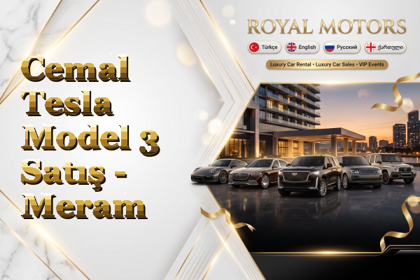 Cemal Tesla Model 3 Satış - Meram