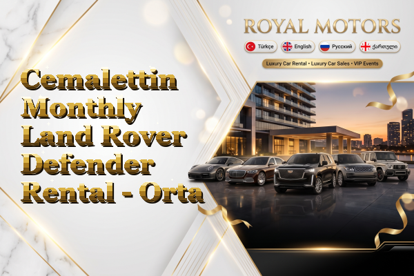 Cemalettin Monthly Land Rover Defender Rental - Orta