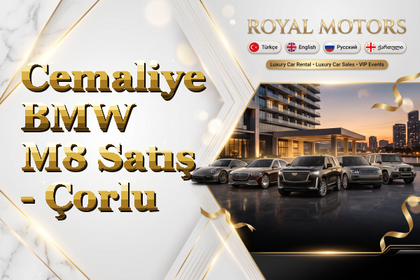 Cemaliye BMW M8 Satış - Çorlu