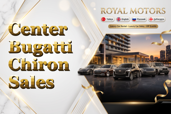 Center Bugatti Chiron Sales
