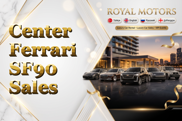 Center Ferrari SF90 Sales