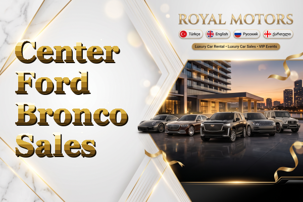Center Ford Bronco Sales