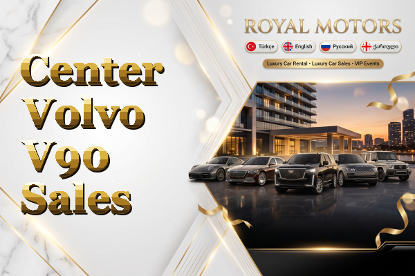 Center Volvo V90 Sales