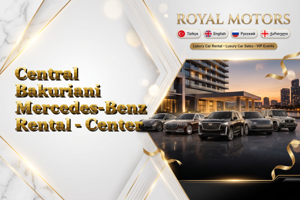 Central Bakuriani Mercedes-Benz Rental - Center