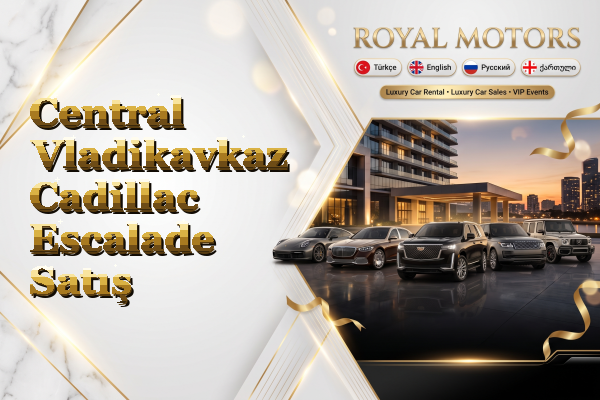 Central Vladikavkaz Cadillac Escalade Satış