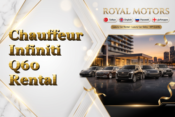 Chauffeur Infiniti Q60 Rental