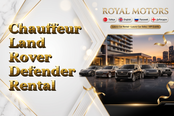Chauffeur Land Rover Defender Rental