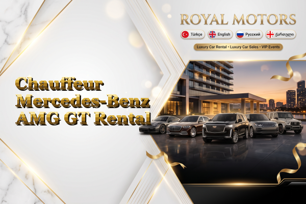 Chauffeur Mercedes-Benz AMG GT Rental