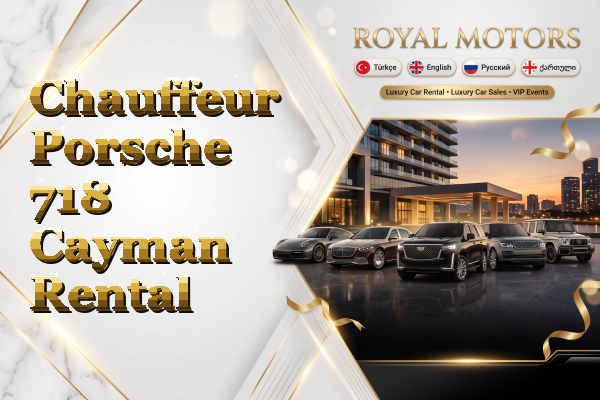 Chauffeur Porsche 718 Cayman Rental