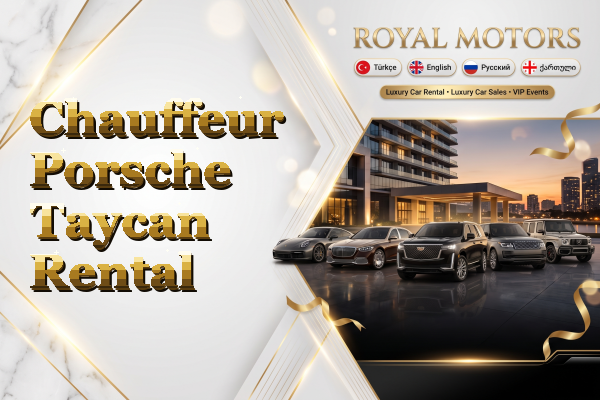 Chauffeur Porsche Taycan Rental
