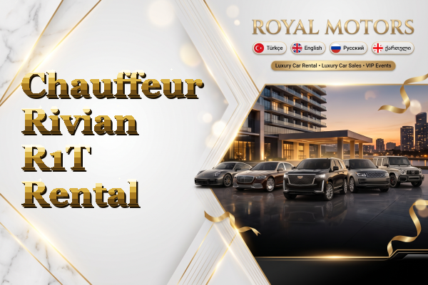 Chauffeur Rivian R1T Rental