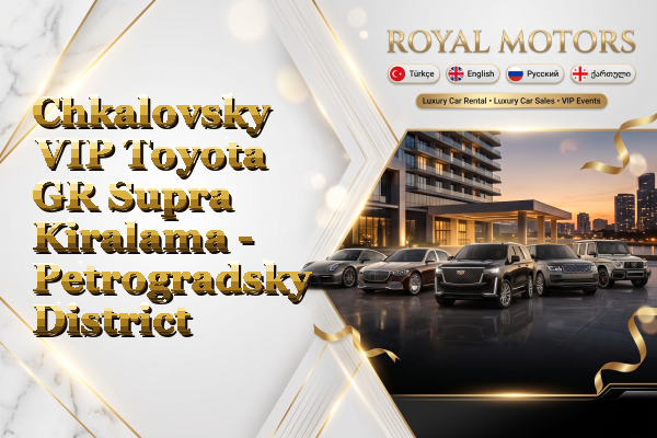 Chkalovsky VIP Toyota GR Supra Kiralama - Petrogradsky District