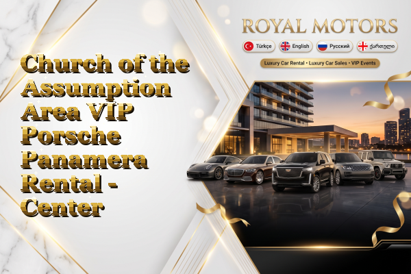 Church of the Assumption Area VIP Porsche Panamera Rental - Center