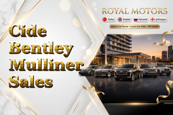 Cide Bentley Mulliner Sales