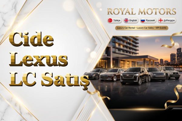 Cide Lexus LC Satış