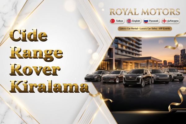Cide Range Rover Kiralama