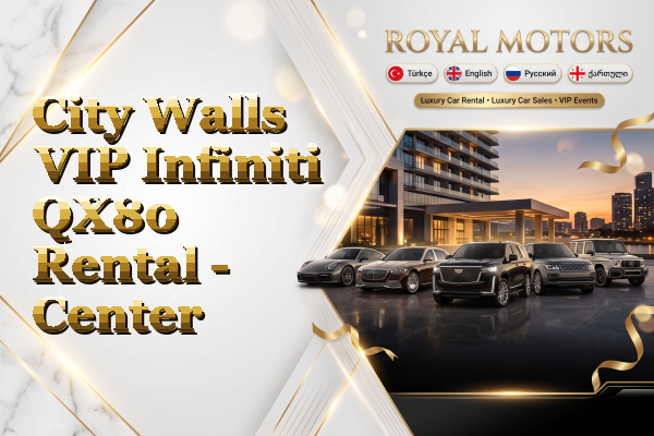 City Walls VIP Infiniti QX80 Rental - Center