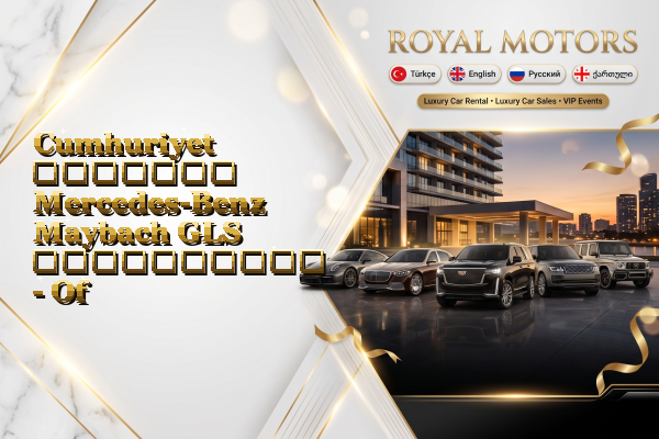 Cumhuriyet მძღოლით Mercedes-Benz Maybach GLS გაქირავება - Of