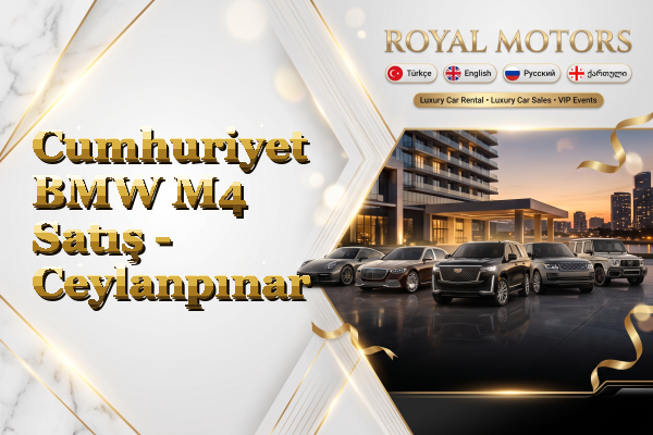 Cumhuriyet BMW M4 Satış - Ceylanpınar