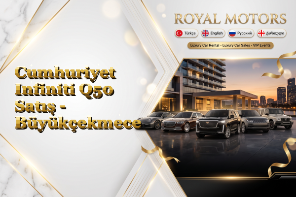 Cumhuriyet Infiniti Q50 Satış - Büyükçekmece