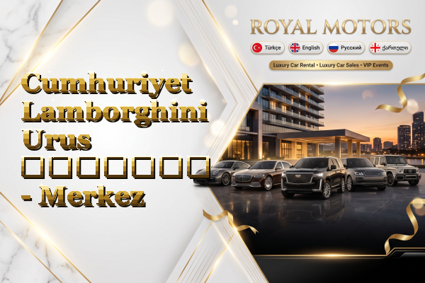 Cumhuriyet Lamborghini Urus გაყიდვა - Merkez